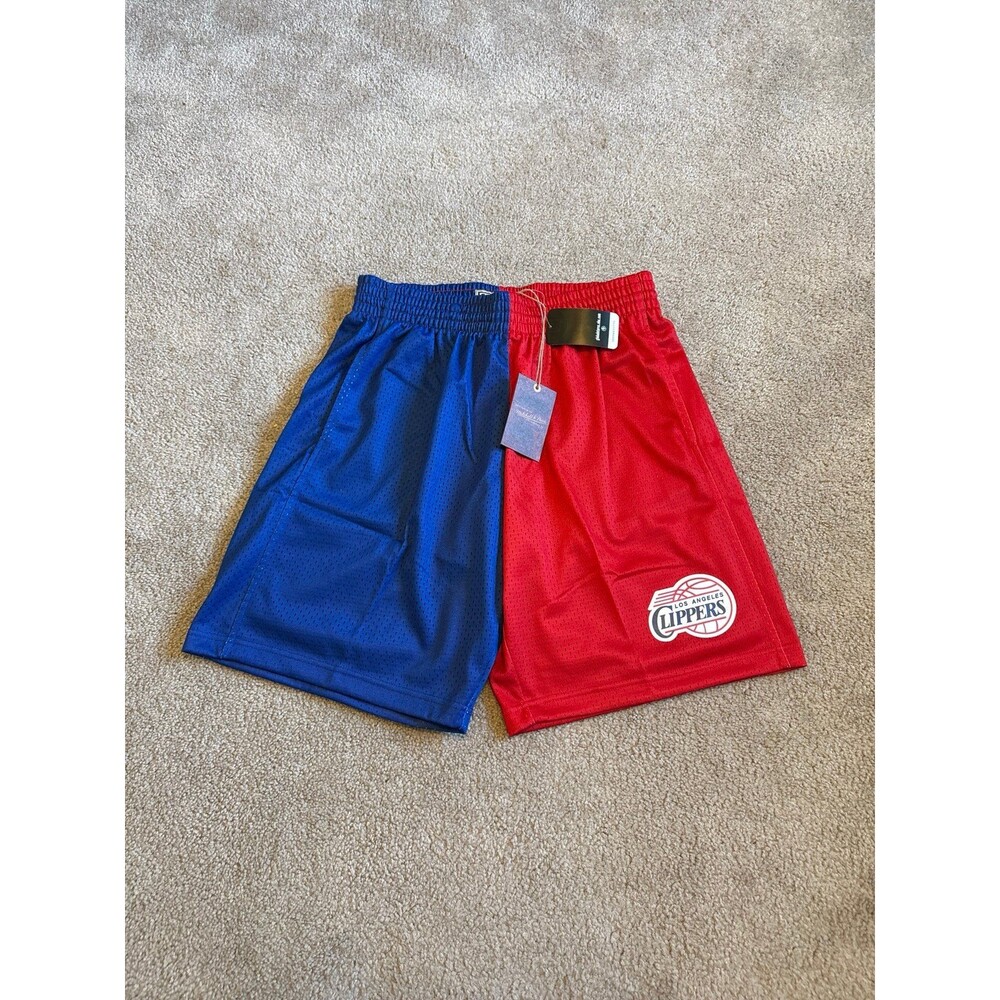 Los Angeles Clippers Mitchell and Ness NWT Men’s Mesh Shorts Size Large